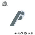 анодированный серебристый тент keder rails алюминиевый профиль J, тип BE